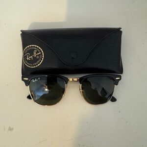 Ray-ban clubmaster polarized sunglasses